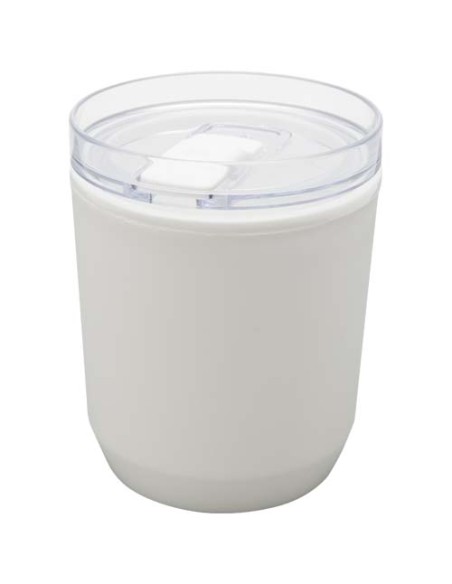 Bicchiere a doppia parete in plastica riciclata da 180 ml Hudson