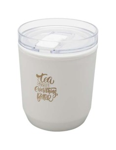 Bicchiere a doppia parete in plastica riciclata da 180 ml Hudson