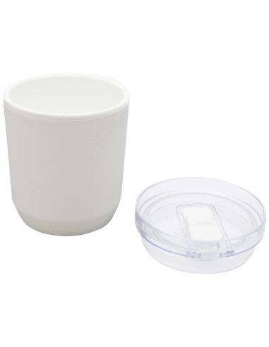 Bicchiere a doppia parete in plastica riciclata da 180 ml Hudson