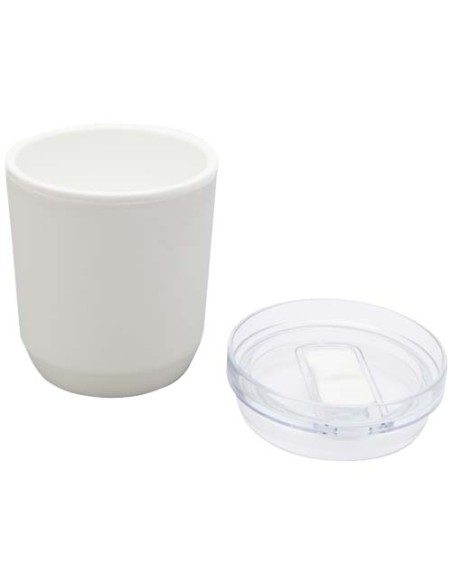 Bicchiere a doppia parete in plastica riciclata da 180 ml Hudson