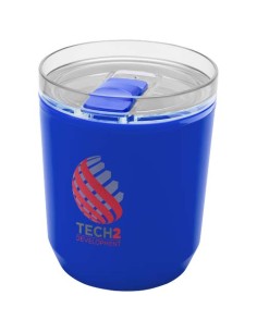 Bicchiere a doppia parete in plastica riciclata da 180 ml Hudson