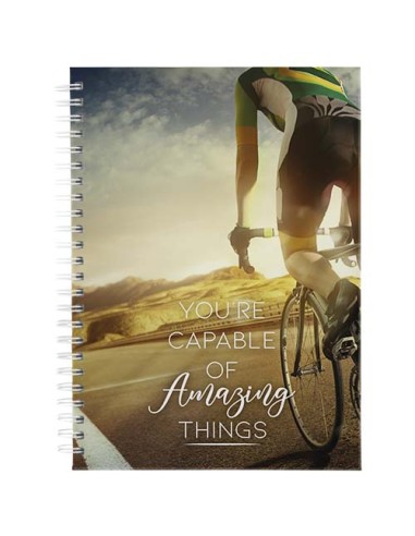 Agenda formato A5 con copertina rigida e senza data Desk-Mate®