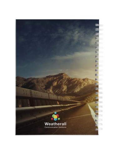 Agenda formato A5 con copertina rigida e senza data Desk-Mate®