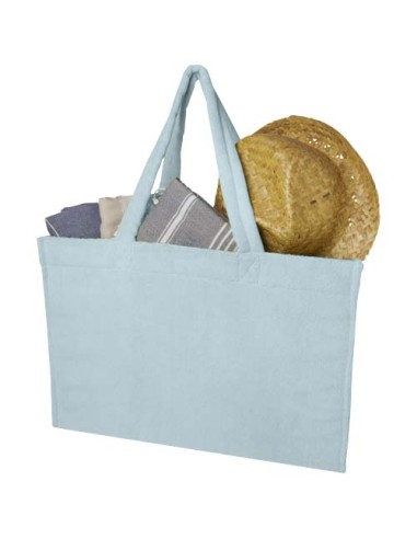 Tote bag per la spiaggia in spugna riciclata certificata GRS da 13 litri Siam