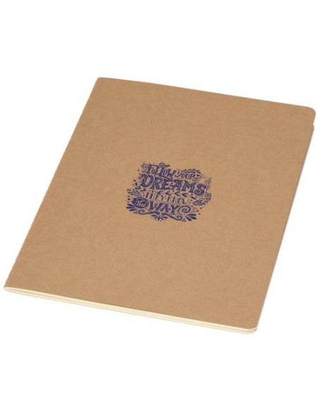 Blocco note taccuino formato A5 in carta kraft con pagine punteggiate Slyk