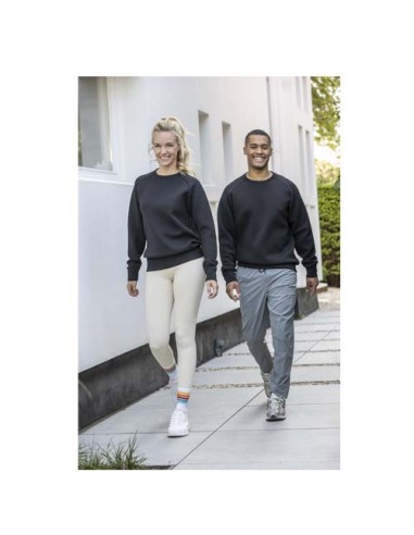 Maglione sportivo unisex a girocollo in tessuto interlock da 350 g/m² Yukon