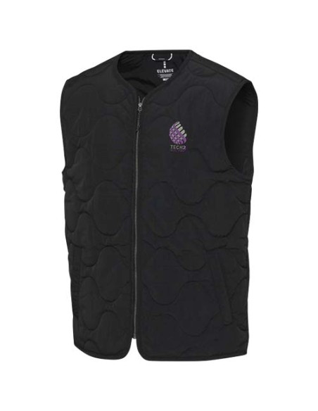 Smanicato trapuntato unisex in materiale riciclato certificato GRS Quartz