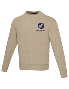 Maglione a girocollo in tessuto riciclato unisex Jet Aware™