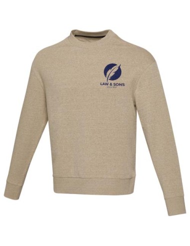 Maglione a girocollo in tessuto riciclato unisex Jet Aware™