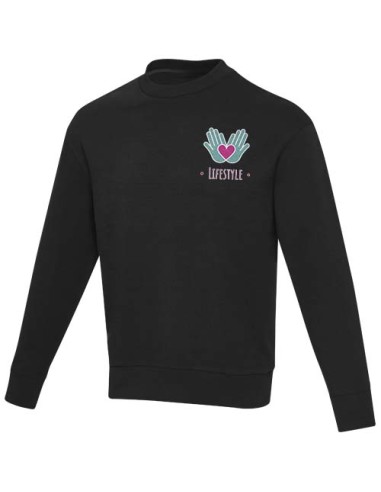 Maglione a girocollo in tessuto riciclato unisex Jet Aware™