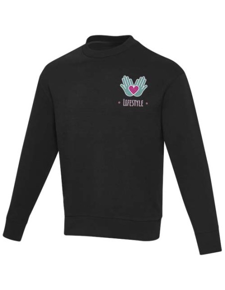 Maglione a girocollo in tessuto riciclato unisex Jet Aware™