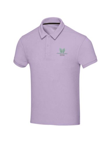 Polo unisex in tessuto terry riciclato Akoya