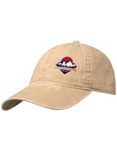 Cappello a 6 pannelli in tessuto lavato Grafton