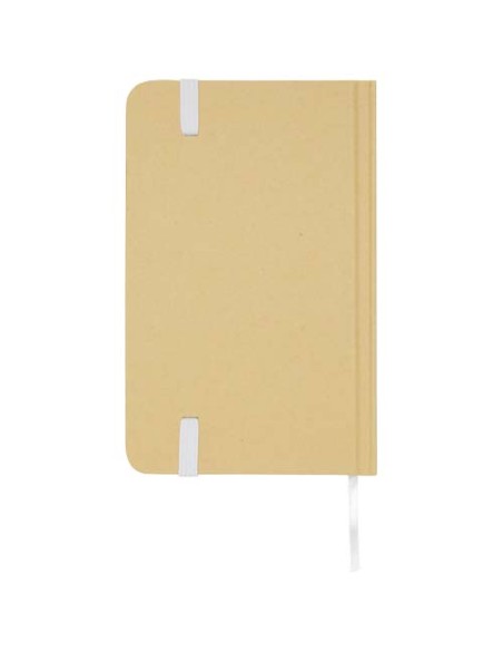 Blocco note formato A6 con copertina rigida in materiale riciclata e pagine bianche Reed
