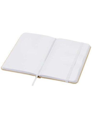 Blocco note formato A6 con copertina rigida in materiale riciclata e pagine bianche Reed