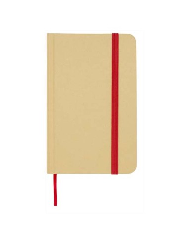 Blocco note formato A6 con copertina rigida in materiale riciclata e pagine bianche Reed