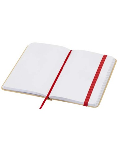Blocco note formato A6 con copertina rigida in materiale riciclata e pagine bianche Reed