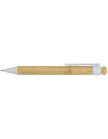 Penna a sfera in plastica riciclata e bambù Rattan