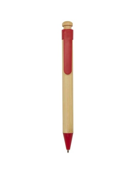 Penna a sfera in plastica riciclata e bambù Rattan