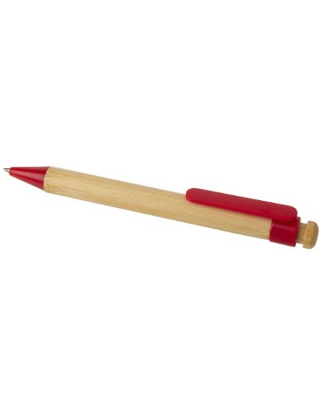 Penna a sfera in plastica riciclata e bambù Rattan
