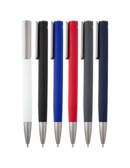 Penna a sfera in alluminio riciclato Ziguur (inchiostro nero)