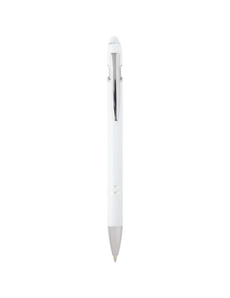Penna a sfera con finitura argento Kish 
