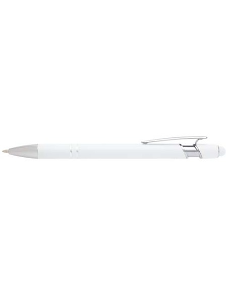 Penna a sfera con finitura argento Kish 