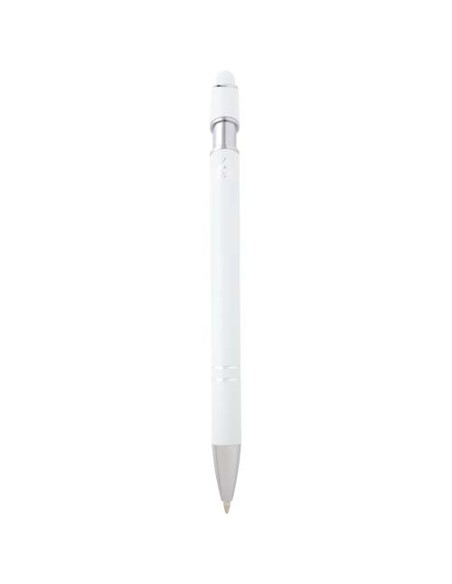 Penna a sfera con finitura argento Kish 