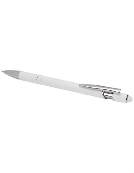 Penna a sfera con finitura argento Kish 