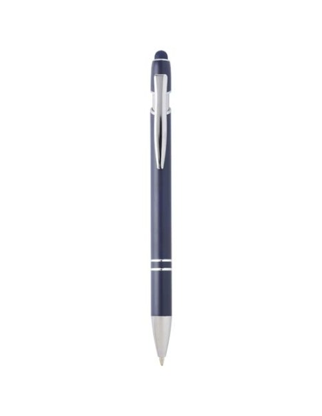 Penna a sfera con finitura argento Kish 