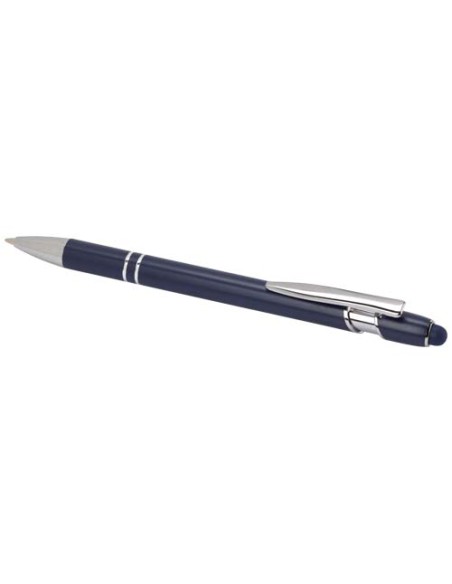 Penna a sfera con finitura argento Kish 