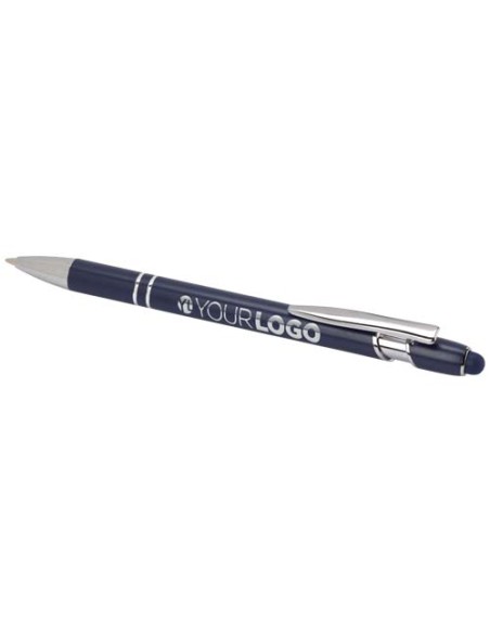 Penna a sfera con finitura argento Kish 