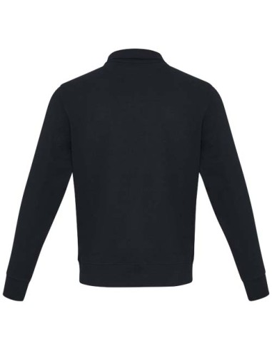 Maglione con cerniera a un quarto in tessuto riciclato unisex Aware™ Tin 
