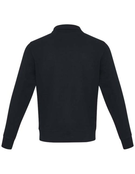 Maglione con cerniera a un quarto in tessuto riciclato unisex Aware™ Tin 