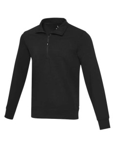 Maglione con cerniera a un quarto in tessuto riciclato unisex Aware™ Tin 