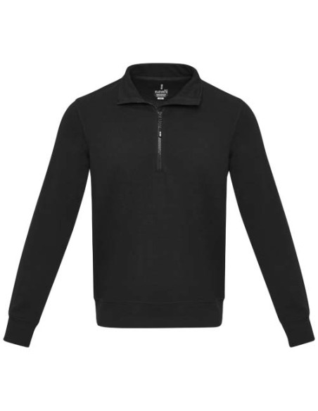 Maglione unisex con cerniera a un quarto in tessuto riciclato da 280 g/m² Tin Aware™