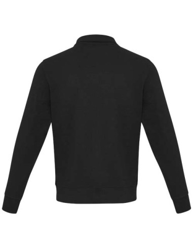 Maglione con cerniera a un quarto in tessuto riciclato unisex Aware™ Tin 