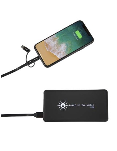 Power bank luminoso SCX.design P30 a carica solare