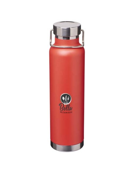 Borraccia termica in acciaio inossidabile riciclato RCS con isolamento sottovuoto in rame da 650 ml Thor 