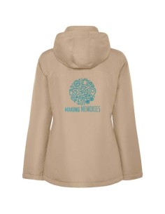 Giacca parka imbottita da donna America