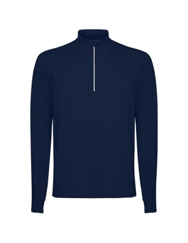 Felpa a maniche lunghe da uomo con mezza zip da 200 g/m² Estambul