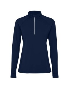 Felpa a maniche lunghe con mezza zip per donna da 200 g/m² Estambul