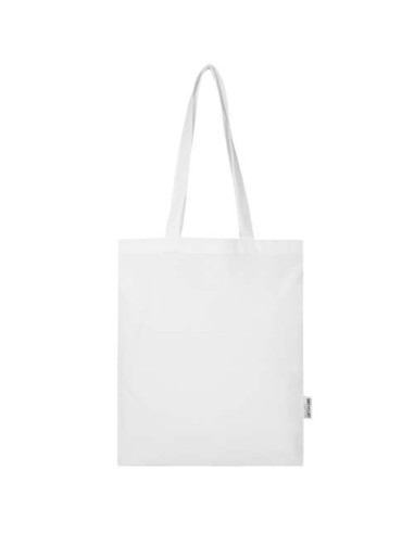 Tote bag in cotone riciclato certificato GRS da 140 g/m² Madras Blend - 7L