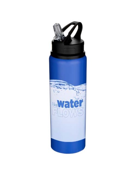 Borraccia a parete singola in acciaio inossidabile riciclato certificato RCS da 800 ml Fitz