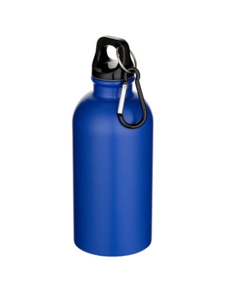 Borraccia da 400 ml in acciaio inossidabile certificato RCS a parete singola con moschettone Oregon
