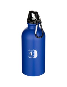 Borraccia da 400 ml in acciaio inossidabile certificato RCS a parete singola con moschettone Oregon