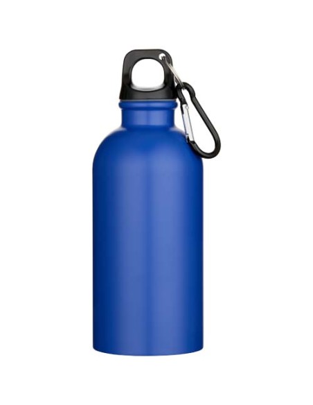 Borraccia da 400 ml in acciaio inossidabile certificato RCS a parete singola con moschettone Oregon