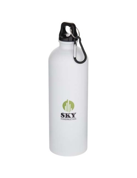 Borraccia da 750 ml in acciaio inossidabile riciclato RCS a parete singola con moschettone Oregon