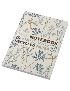 Blocco note formato A5 con copertina morbida riciclata e 100 fogli Novella Austen