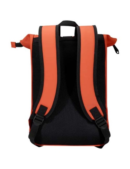 Zaino roll-top per portatile da 15" in materiale riciclato certificato GRS da 18 litri Resi Plus